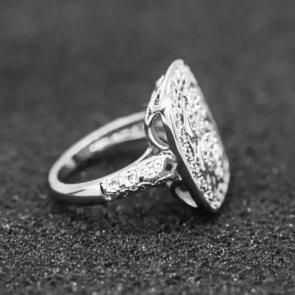 Mystic Rainbow Cubic Zirconia Ring – Spirit Nest New Creative Design CZ Mystic Symbol Ring For Woman, GPMB1503